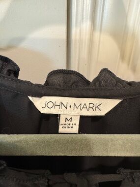 John Mark Black Maxi Dress